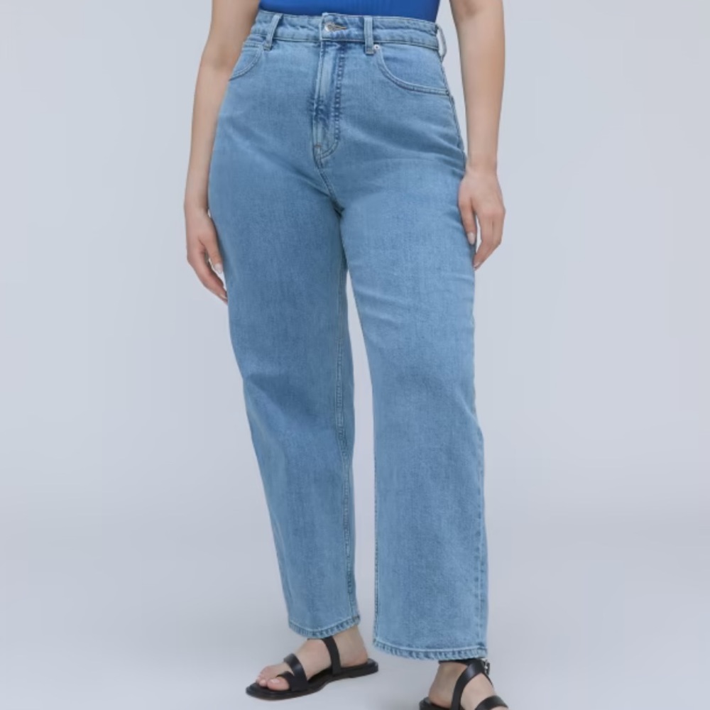 Everlane curvy way high jean!